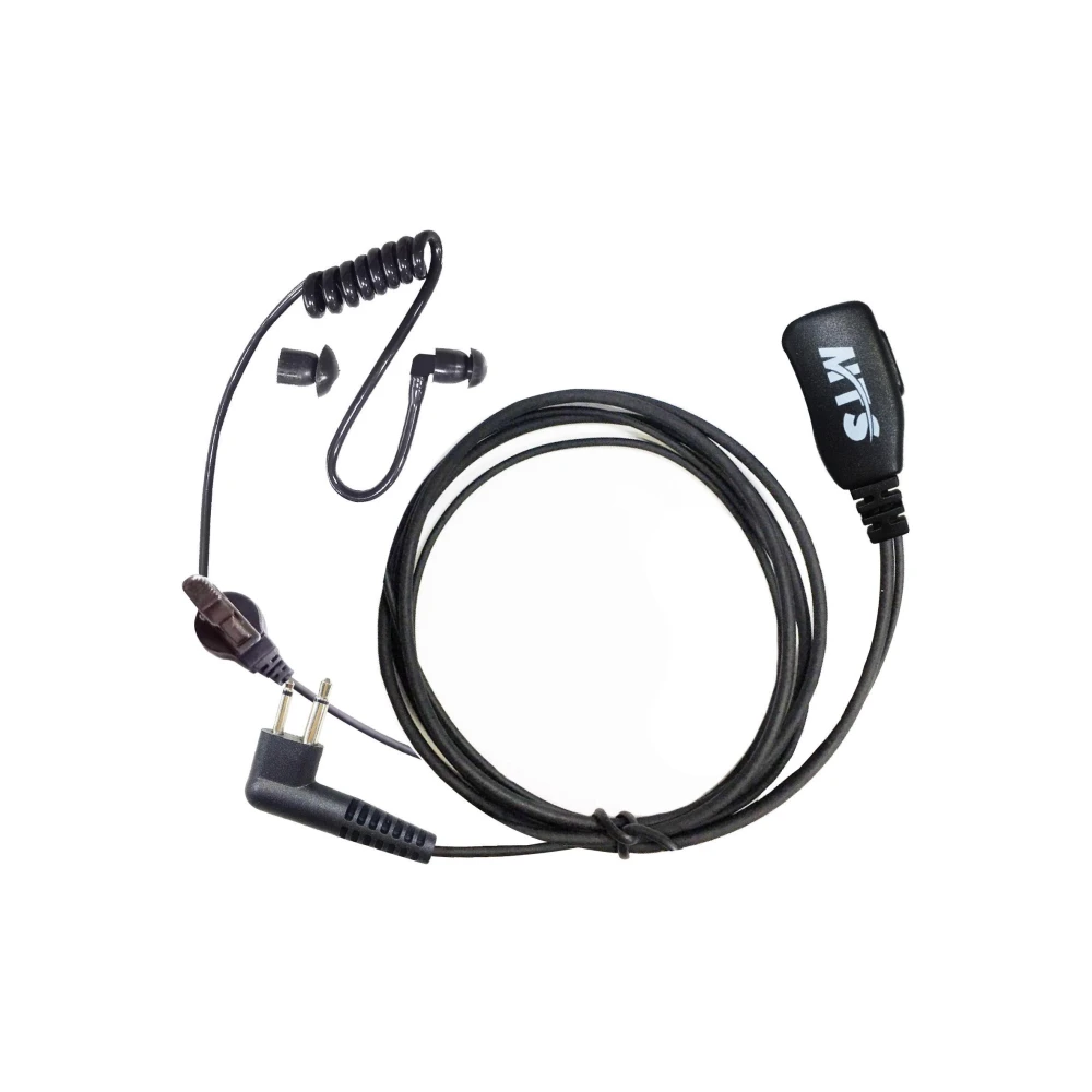 【MTS】MTS無線電對講機 黑色導管耳機 M2型接頭 透明空導  特勤 耳塞 耳道 耳機麥克風 對講機專用耳機