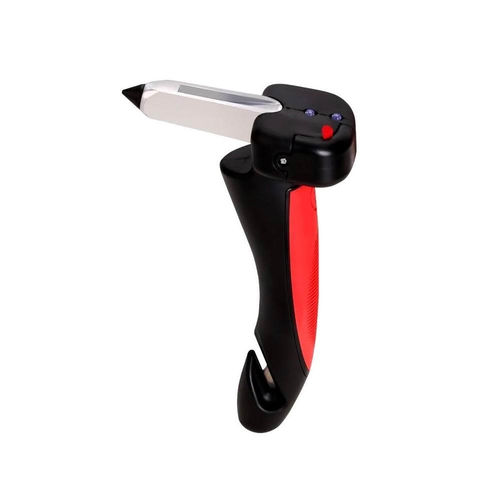 汽車扶手破窗器手電筒  車用扶手 老人安全 玻璃擊破器 車窗擊破器 汽車百貨 照明 車用品 CO0110