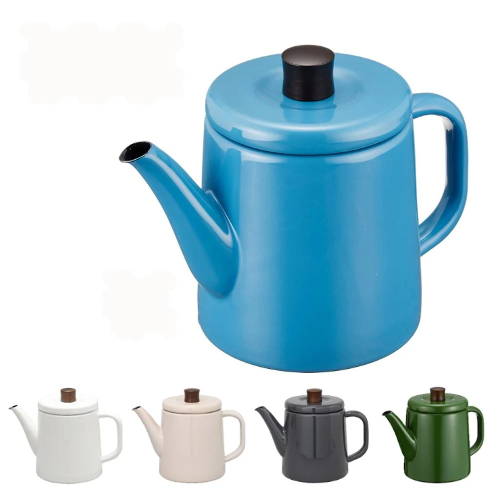 【日本 野田琺瑯】Pottle 煮水壺 手沖壺 1.5L 直火/IH可