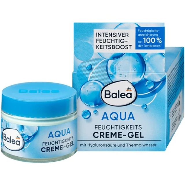 【Balea 芭樂雅】Aqua藍藻精華保濕水凝面霜50ml