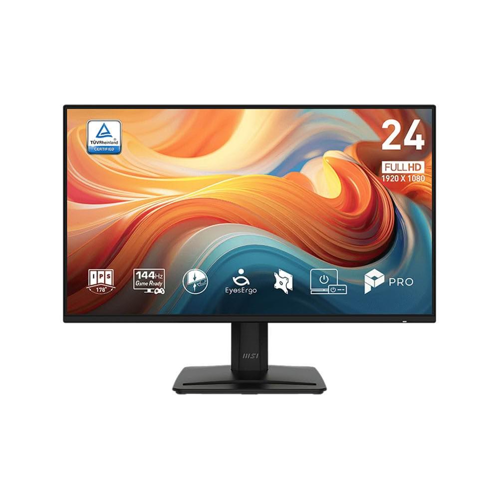 【MSI 微星】PRO MP243 E14 美型螢幕 24型 FHD IPS/144Hz/TÜV認證/內建喇叭