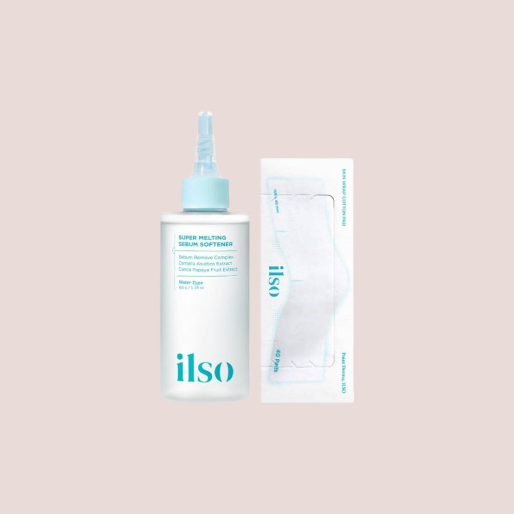 【ilso】溫和舒緩粉刺導出液｜150ml+化妝棉40片 深層清潔 黑頭 粉刺 護理毛孔 人體工學