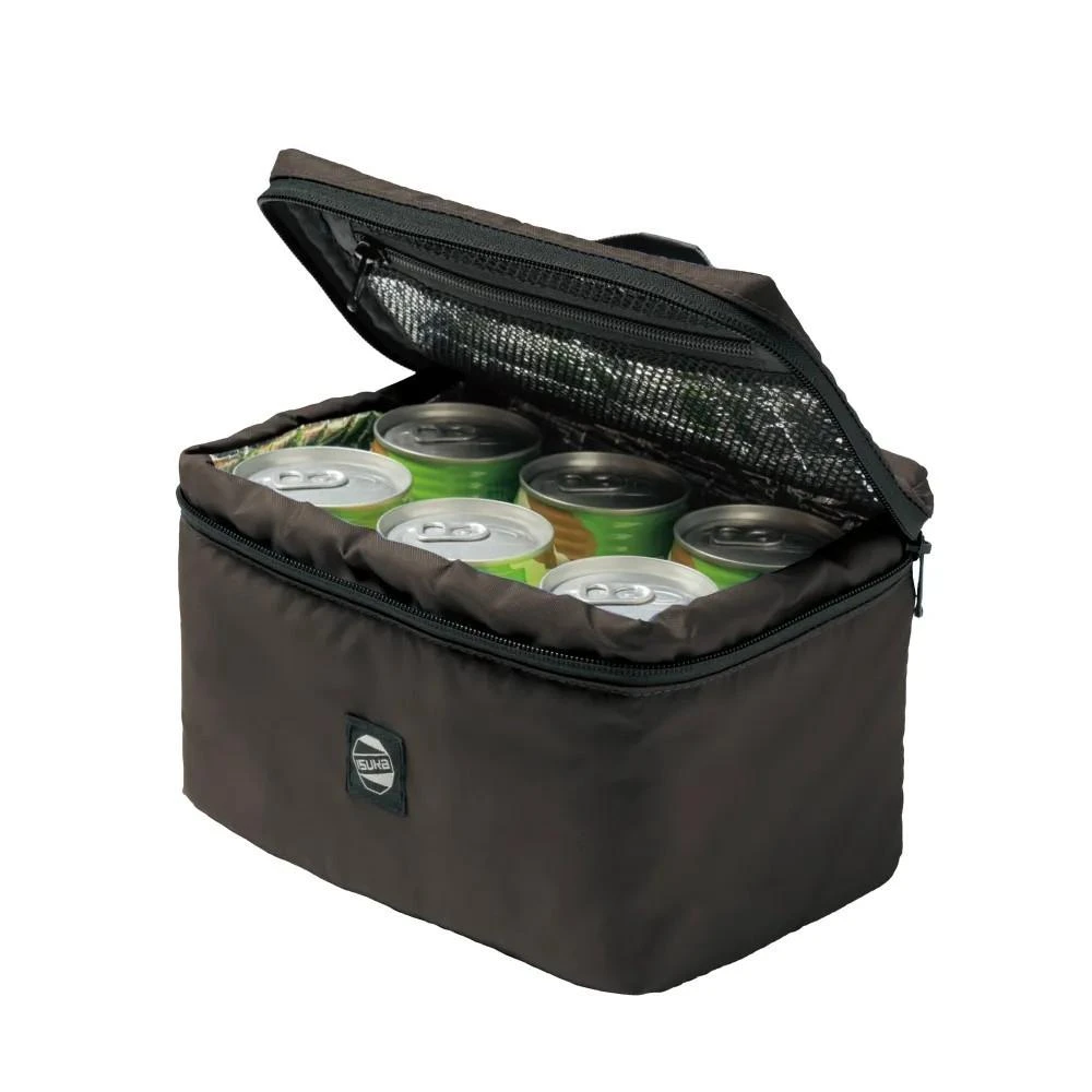 【ISUKA】方形保冰袋L 3418 拉鍊開口 耐用尼龍材質