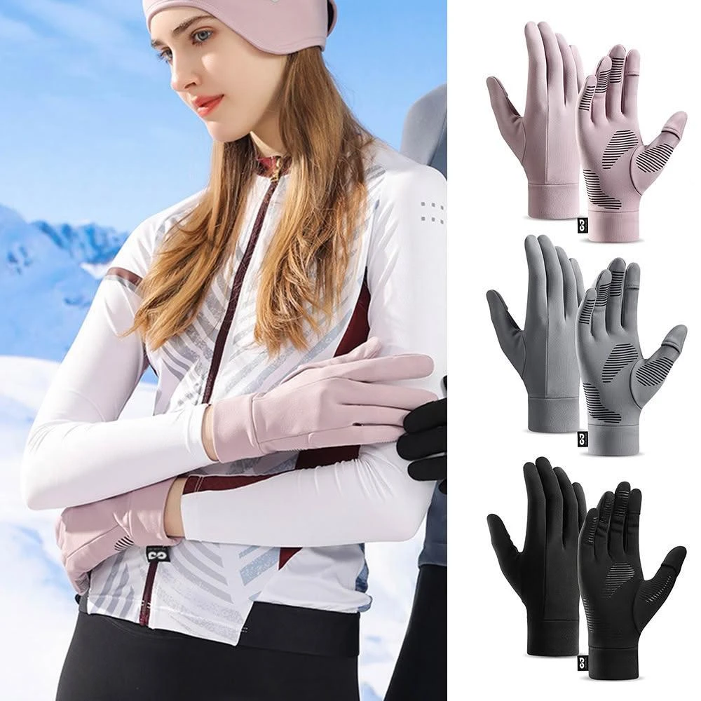 理享家 SMT 翻指滑雪內襯手套 冬天保暖滑雪手套 輕便型防風機車手套 防滑觸控騎車手套 男女款