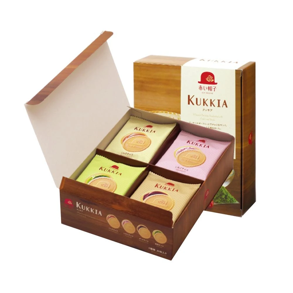 【紅帽子】Kukkia 法式夾心薄餅系列 日本伴手禮 禮盒