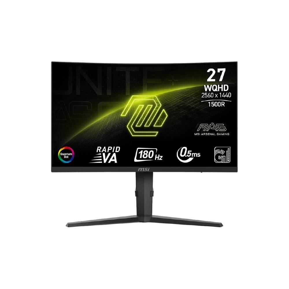 【MSI 微星】MSI 微星 275CQRF QD E2 HDR曲面電競螢幕 (27型/2K/180hz/0.5ms/VA/Type-C