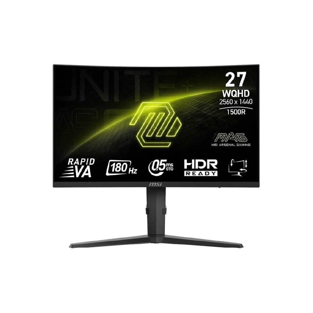 【MSI 微星】MSI 微星 MAG 275CQPF HDR曲面電競螢幕 (27型/2K/180hz/0.5ms/VA/HDMI)
