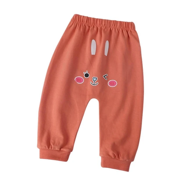 【JoyBaby】屁屁褲 包屁褲 春秋薄款動物頭寶寶長褲 尿布褲