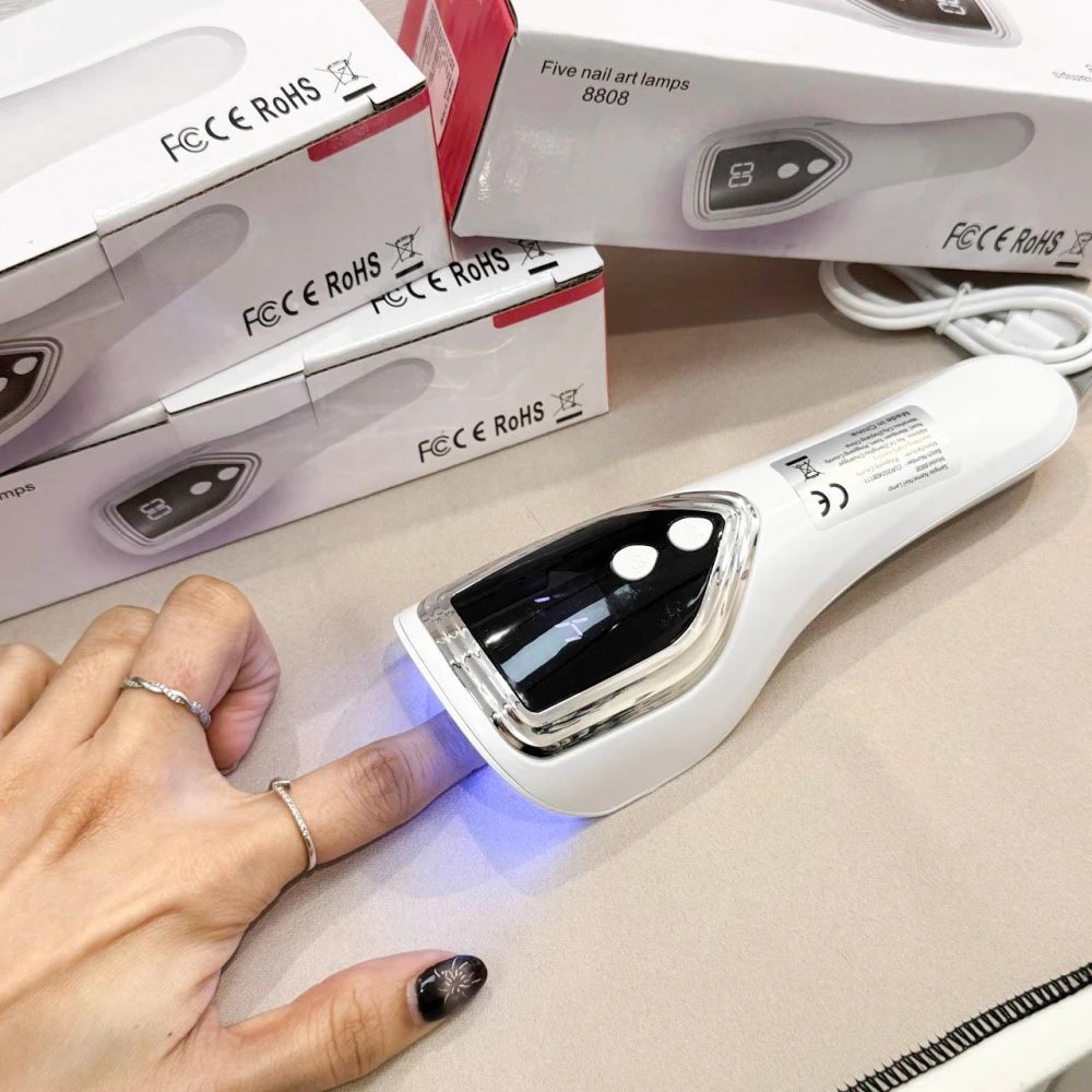 手持燈 美甲燈 一字燈 美甲手指燈 充電型美甲燈 隨身美甲燈 輕巧美甲燈 指甲燈 不能叫光療燈
