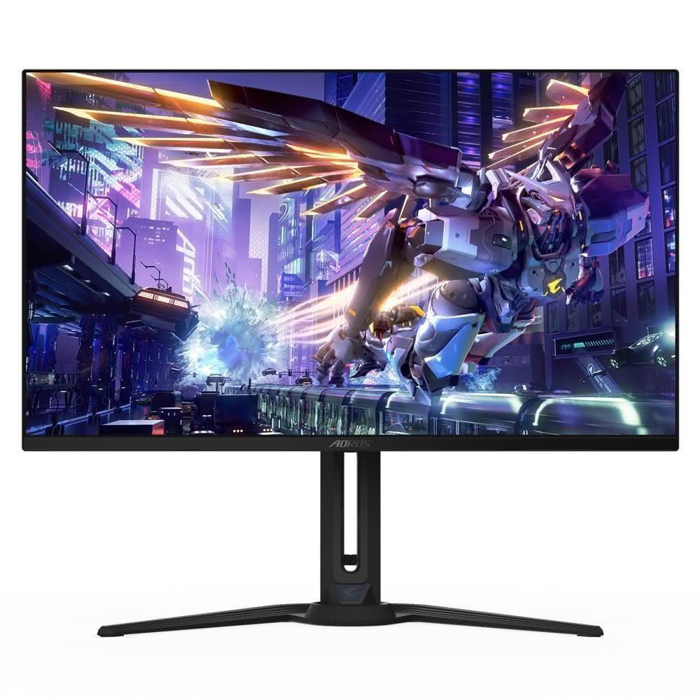  技嘉 AORUS FO32U2P 採用 31.5 吋 OLED 面板，提供 3840x2160 UHD 4K 解析度與 0.03ms GTG 超快反應時間，240Hz 更新頻率完美適合電競玩家。支援 99% DCI-P3 廣色域、1000nits HDR 峰值亮度及 FreeSync 同步技術，窄邊框超薄設計，內建喇叭與多介面（HDMI、DP、Type-C、USB），VESA 壁掛相容。無論追劇、辦公、設計或電競，都是 CP 值高的首選，三年保固安心使用。 