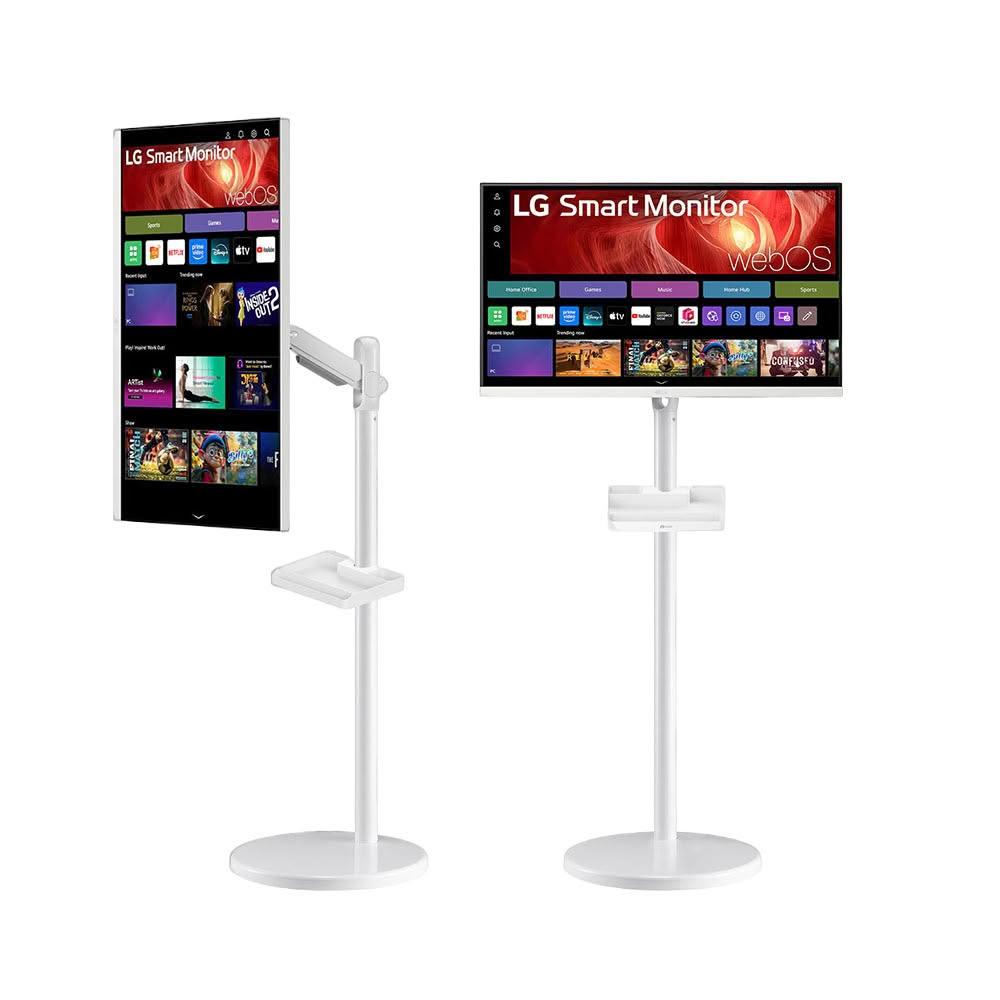 【LG 樂金】32型 HoMIE機 Pro 3S 移動式智慧聯網螢幕組｜單純配送