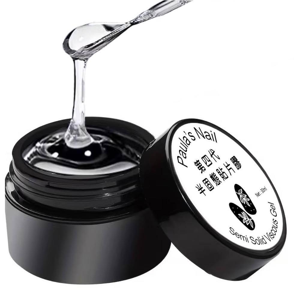 【Paula’s Nail 寶拉美甲】❤️新升級版穿戴甲固態膠❤️超黏 超牢 固態膠 貼片膠 甲片膠 甲片貼片膠 需照燈 卸甲液
