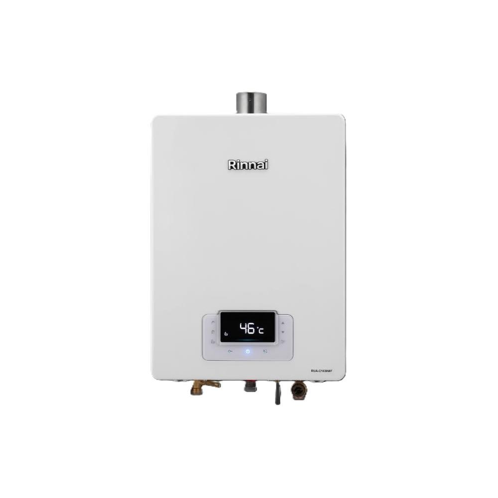 【林內】RUA-C1630WF 精準控溫系列 屋內型16L強制排氣熱水器 (含標準安裝)