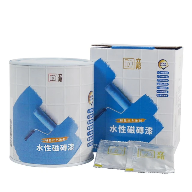 【立邦】調色│水性磁磚漆＜1公升組裝＞／漆王