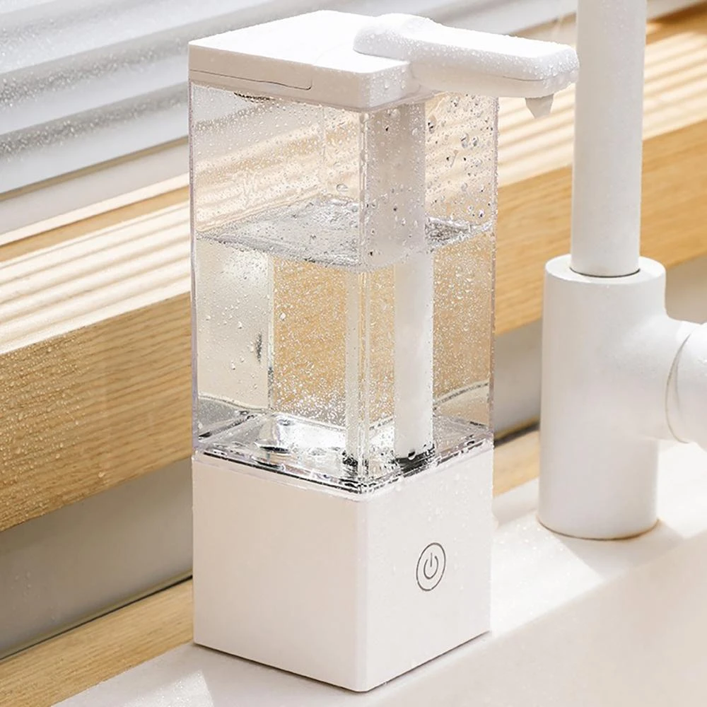 【折折小舖】自動感應洗手機/給皂機 (可壁掛/USB充電/免觸碰) 泡沫機 洗碗精分裝 居家防疫