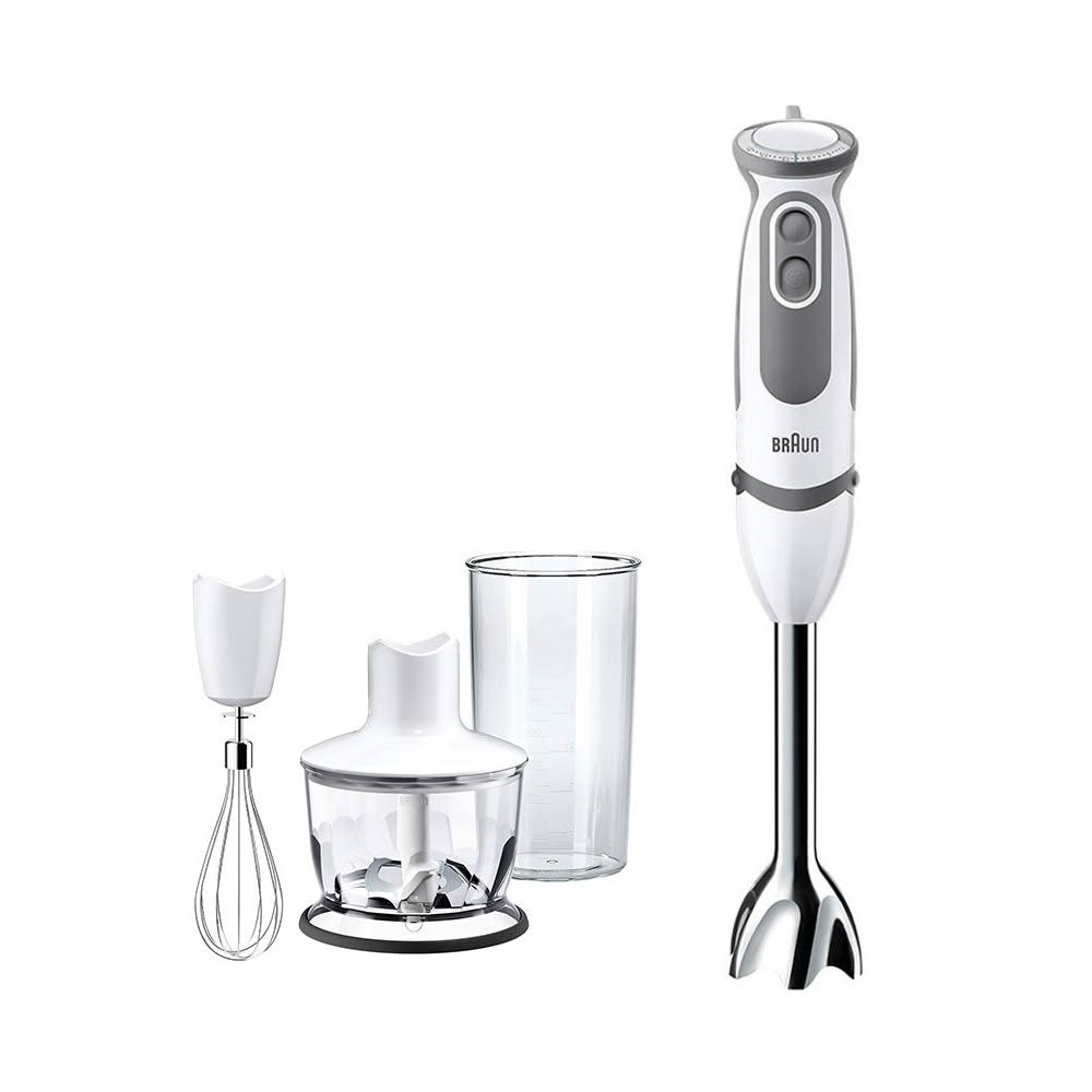 【BRAUN 百靈】MultiQuick5 Vario 真.21檔變速手持式攪拌棒/調理機/打蛋器/副食品MQ5035(