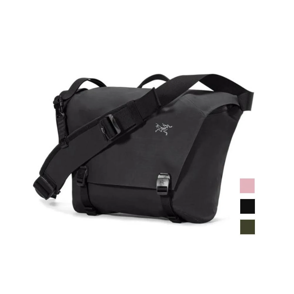 【Arcteryx 始祖鳥】Granville 10L  黑 龍紋綠 郵差包 快遞包 快遞袋 X000009621 筆電包