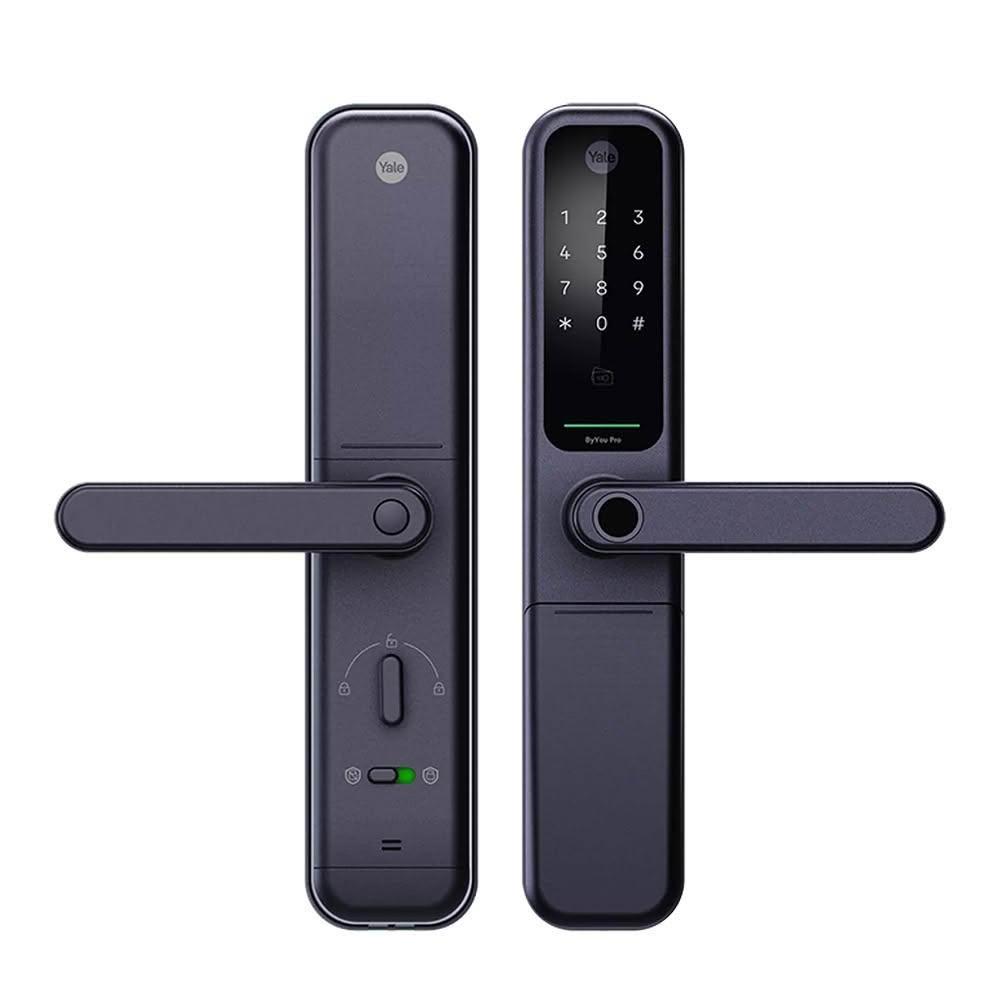 【Yale 耶魯】ByYou Pro 指紋/卡片/密碼/鑰匙/藍芽/Wifi電子鎖 (原廠公司貨/含基本安裝)