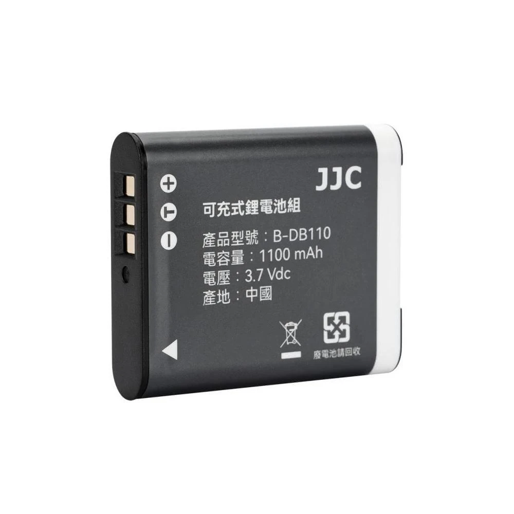 【JJC】JJC 相機電池 DB-110 奧林巴斯 LI-90B  適用理光 GR3 GR3X 奧林巴斯 TG-7 公司貨