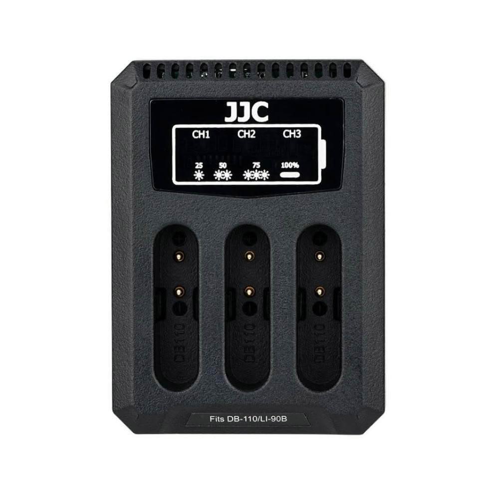 【JJC】相機電池充電器 理光 GR3 GR3X DB110 DB-110 OLYMPUS LI-90B Type C