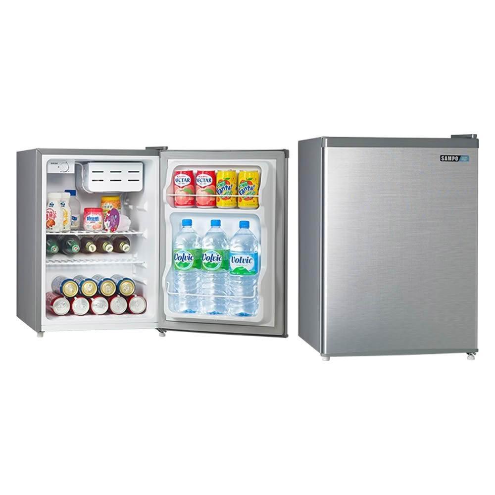 【SAMPO 聲寶】( SR-C07 ) 71公升 獨享單門冰箱 -髮絲銀