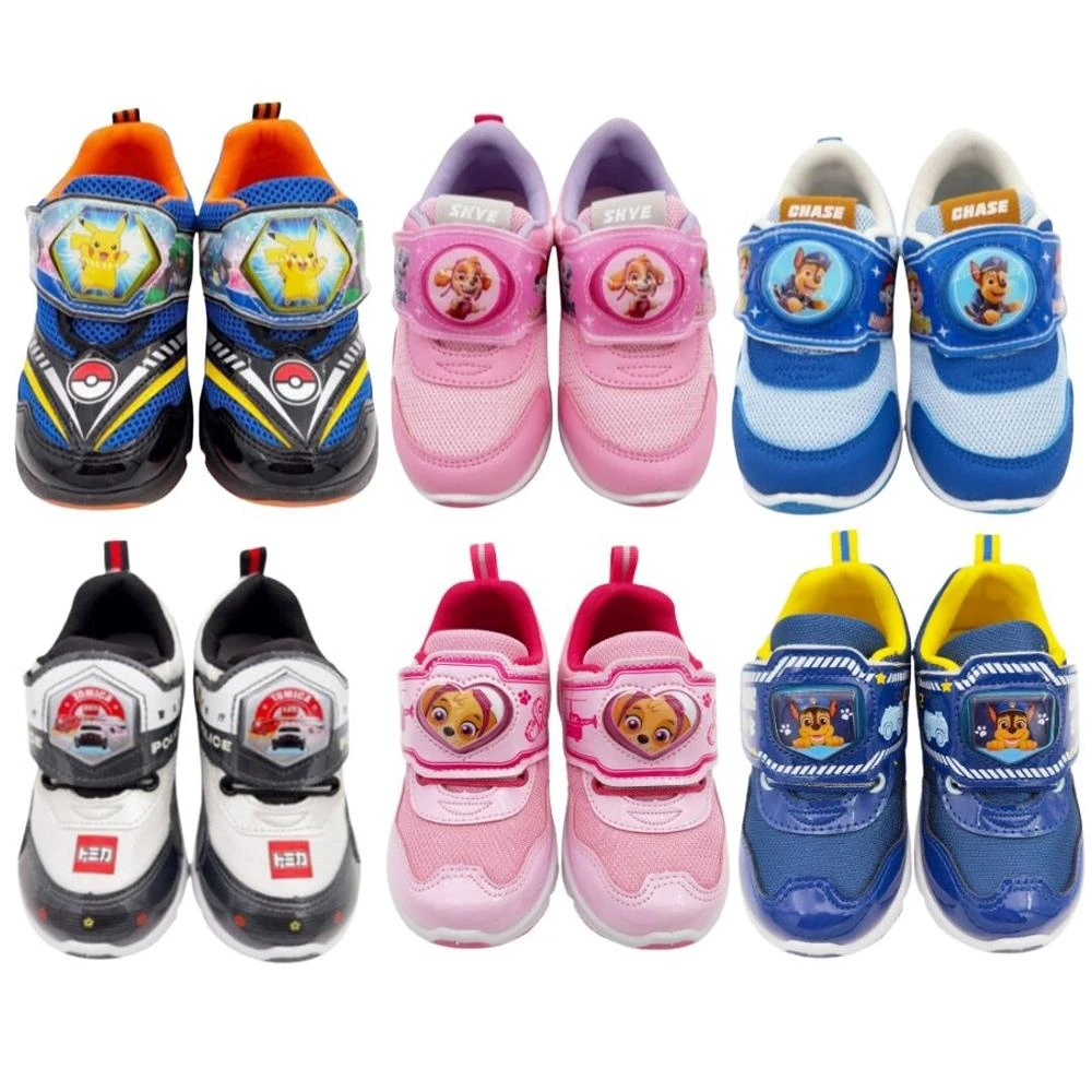 【paw patrol 汪汪隊立大功】台灣製卡通電燈鞋 汪汪隊立大功 寶可夢 tomica 女童鞋 男童鞋 電燈鞋 運動鞋