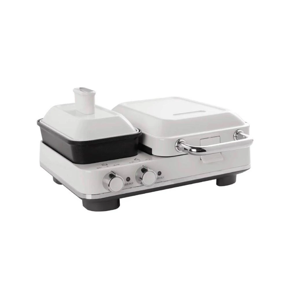 【YAMADA 山田家電】(領劵再折扣) 多用輕食餐點料理機 鬆餅機 三明治機 YBF-11XB01F 點心機 電烤盤