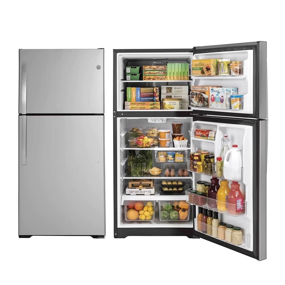 GE奇異 GTS22KYNRFS 雙門冰箱,653L 超大容量適合大家庭,美國原裝進口,灰色系時尚設計。高168.6cm x 寬83.2cm x 深87.6cm,重量約102KG,右開門方向,定頻馬達穩定運轉。第3級能源效率,具節能標章與環保冷媒冰箱濾心。全機1年保固,壓縮機5年保固,含基本安裝。BSMI許可字號T39084,110V/60Hz適用臺灣電壓,是可靠的家電首選。 GE奇異 GTS22KYNRFS