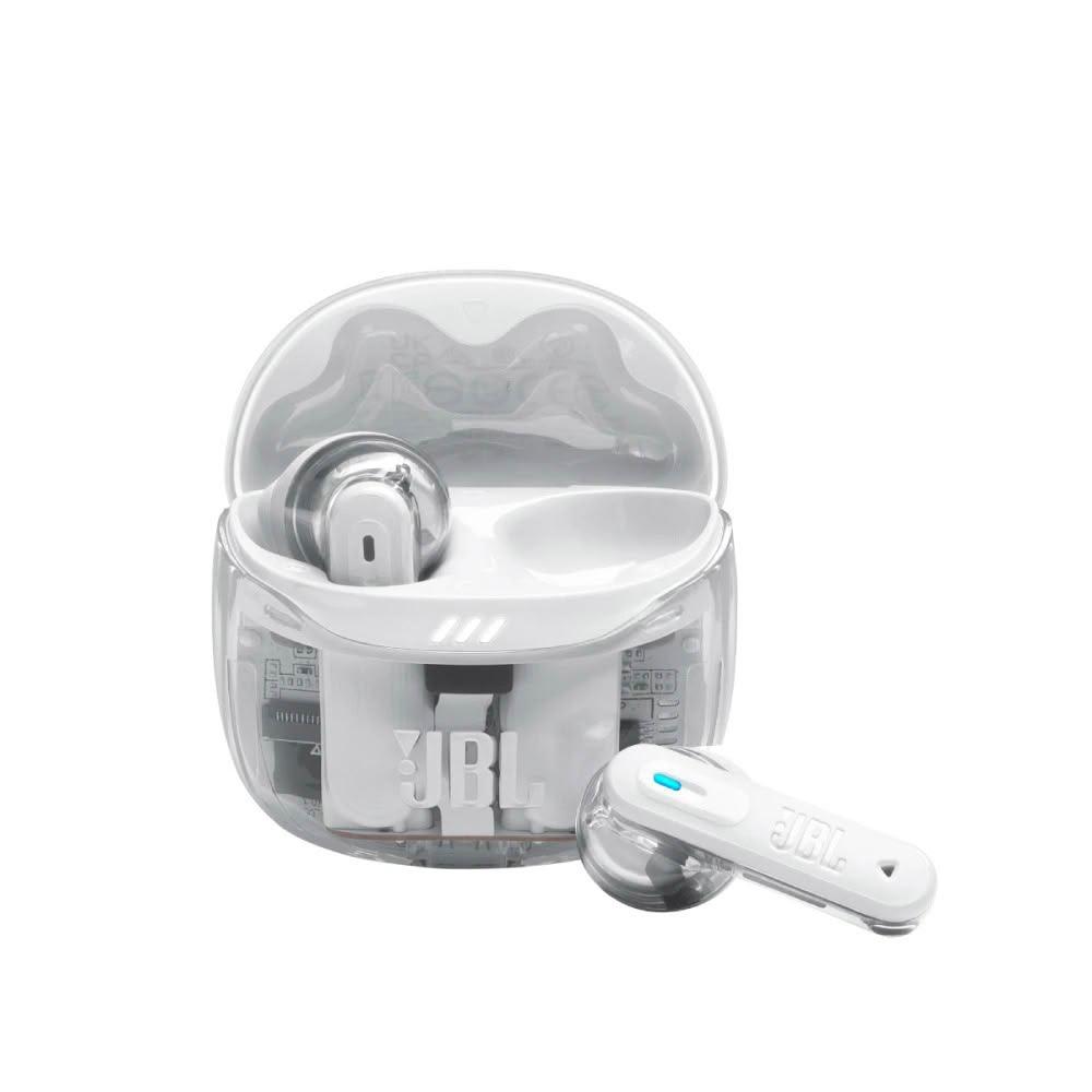 【JBL】Tune Flex 2 Ghost 真無線降噪藍牙耳機｜透白