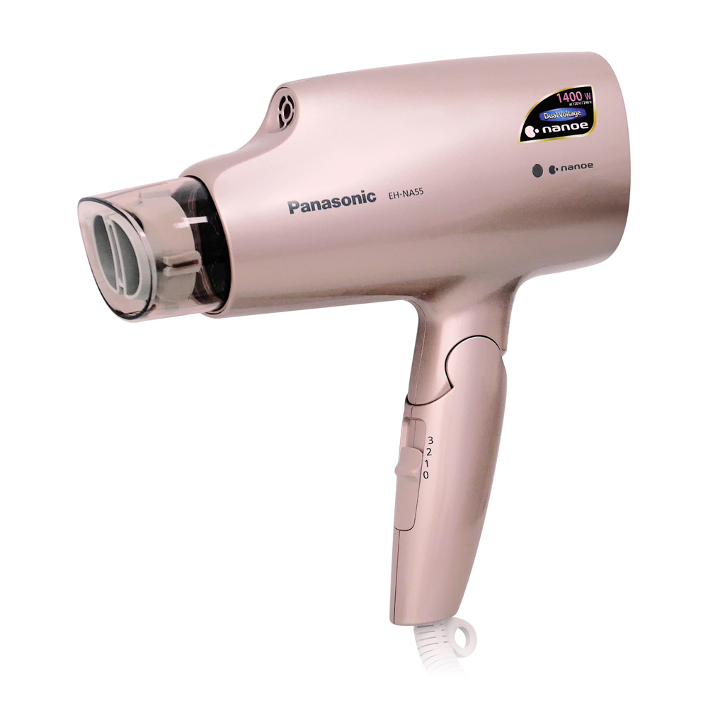 【Panasonic 國際牌】奈米水離子吹風機(粉金) EH-NA55-PN
