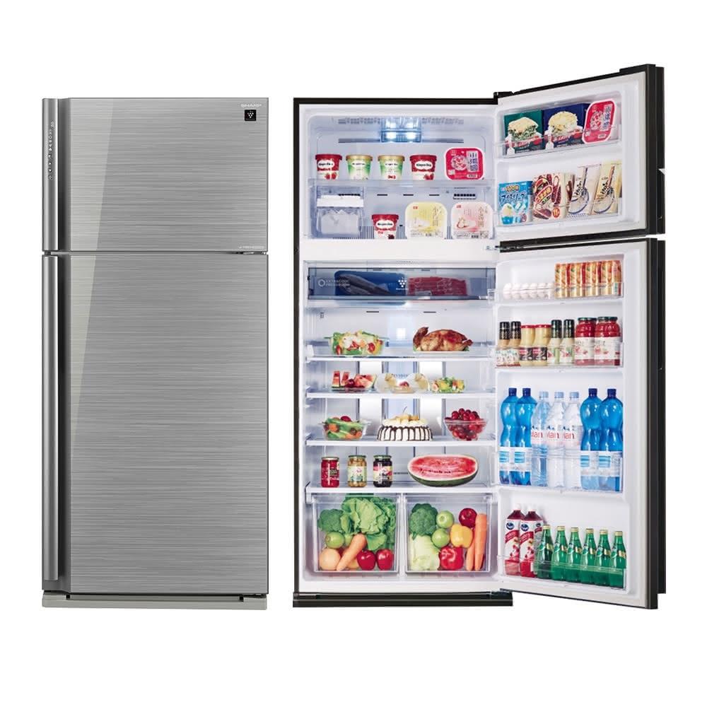 【SHARP 夏普】( SJ-GD54V-SL ) 541L 變頻自動除菌離子雙門冰箱