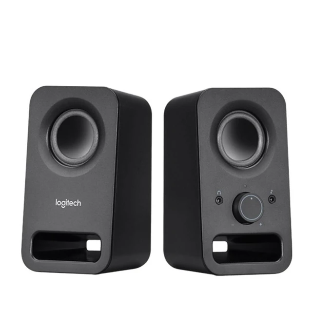 【Logitech 羅技】Z150 二件式喇叭(黑)/有線/耳機孔