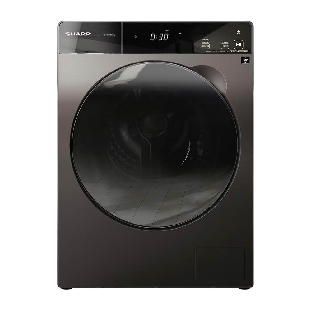 【SHARP 夏普】( ES-FKA105WDT ) 10.5Kg Pro-Flex 變頻洗脫烘滾筒洗衣機