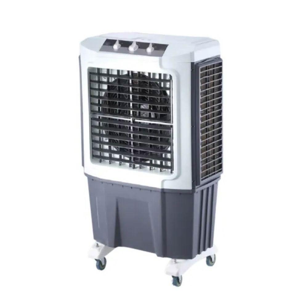 LAPOLO藍普諾 LA-60L240W 水冷扇，採用先進水冷技術，提供高效降溫效果，適合炎熱夏季使用。產品尺寸720x430x1220mm，重量僅20KG，便於移動與安裝。水箱容量達60L，長效保濕不需頻繁加水。三段風速調整，滿足不同需求，功率240W省電環保。馬達保固5年，主機1年，電壓110V/60Hz，產地中國，BSMI許可字號R43650，安全可靠。無風扇葉設計，更安全無虞。立即入手，享受涼爽一夏！