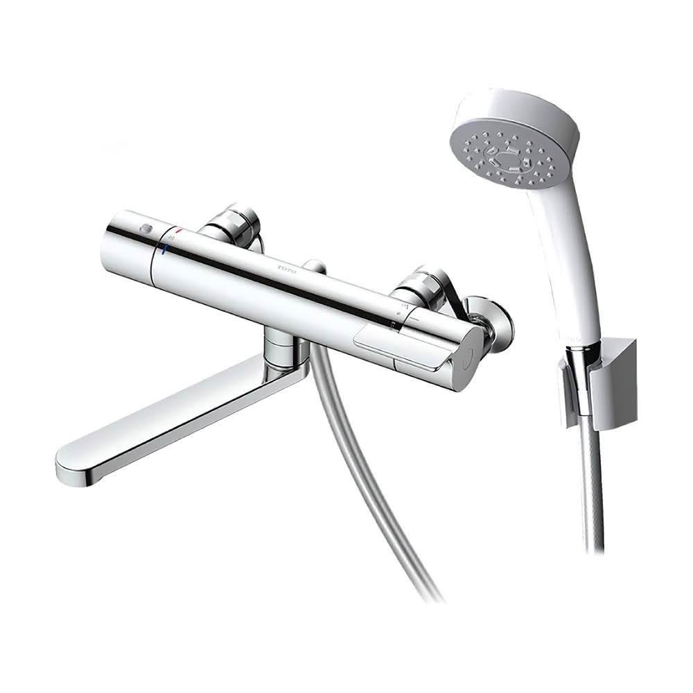 【TOTO】日本製TOTO溫控淋浴恆溫龍頭+蓮蓬頭套組(TBV03401J1平行輸入)