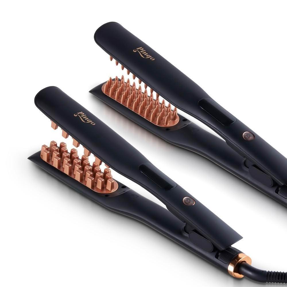 【Pingo 品工】Royal K9負離子電熱直髮梳 / 蓬蓬夾 蓬鬆髮根 HL2502 外噴式