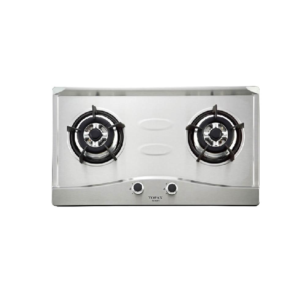 【莊頭北】莊頭北 TG-8501S 不鏽鋼面板 雙口檯面爐 瓦斯爐 天然 / 液化 (含基本安裝)