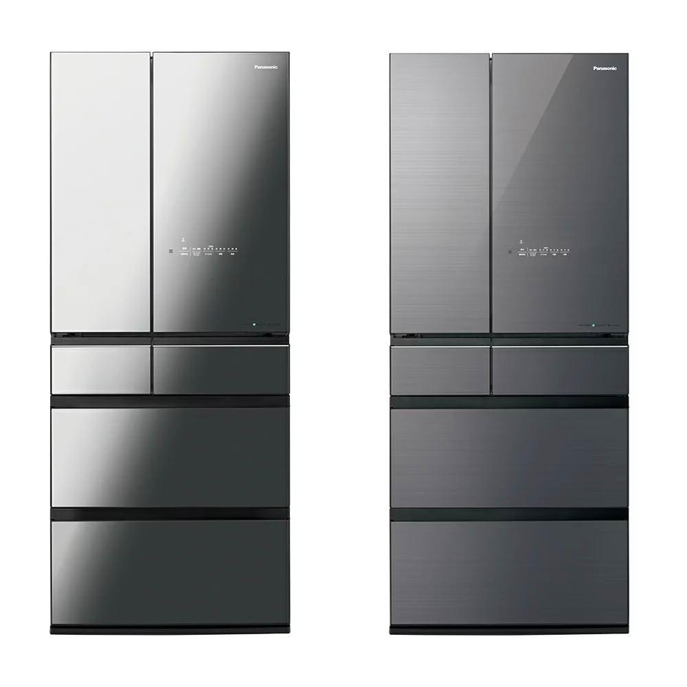 【Panasonic 國際牌】650L 六門 變頻 鑽石 日系 無邊框 鏡面 玻璃冰箱 NR-F651WX  日本製 台灣公司貨