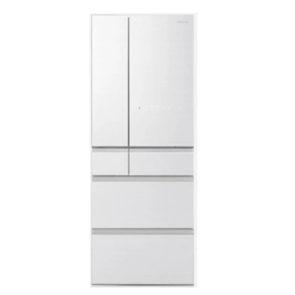 【Panasonic 國際牌】550L 六門無邊框鏡面玻璃冰箱 NR-F551WX-W1 翡翠白 日本製 台灣公司貨