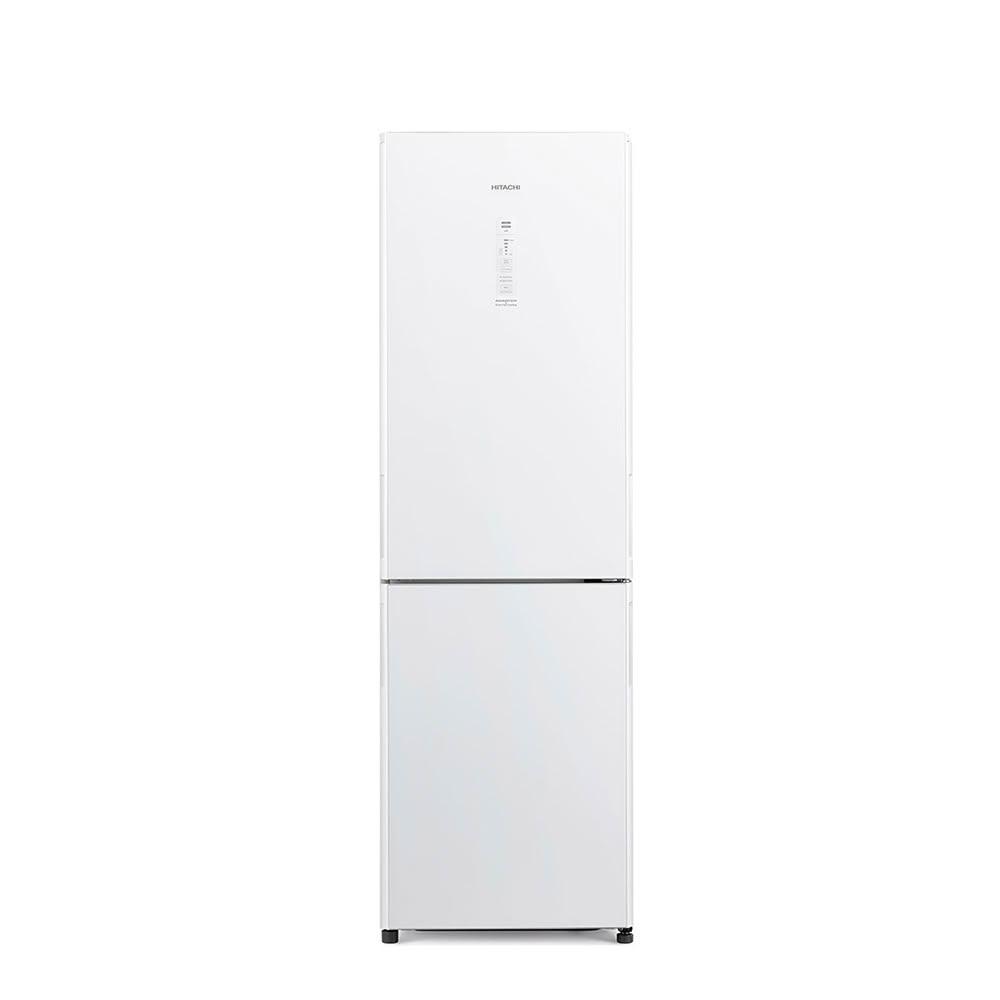 【HITACHI 日立】HRBN5366DF 冰箱 313L 雙門琉璃 上冷藏下冷凍  琉璃白 變頻 HITACHI 日立