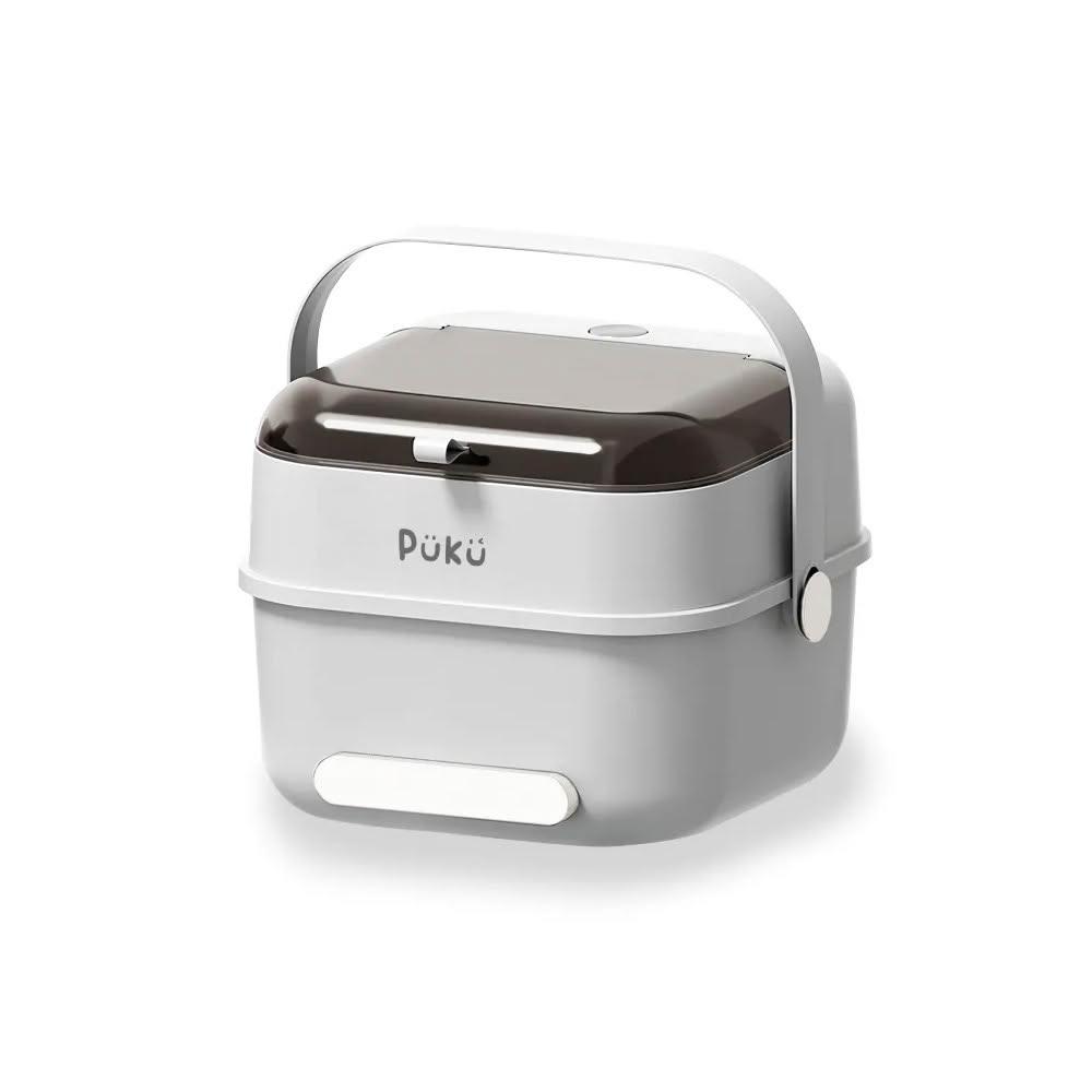 【PUKU 藍色企鵝】雙開手提奶瓶收納箱 (方便攜帶/透氣防塵；寶寶共和國)