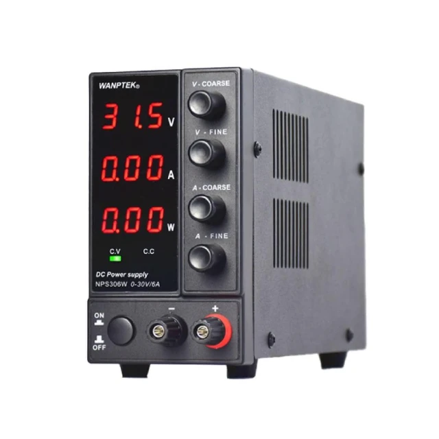 【30V 6A 直流電源供應器】可調式 數位顯示 實驗室／電子維修用