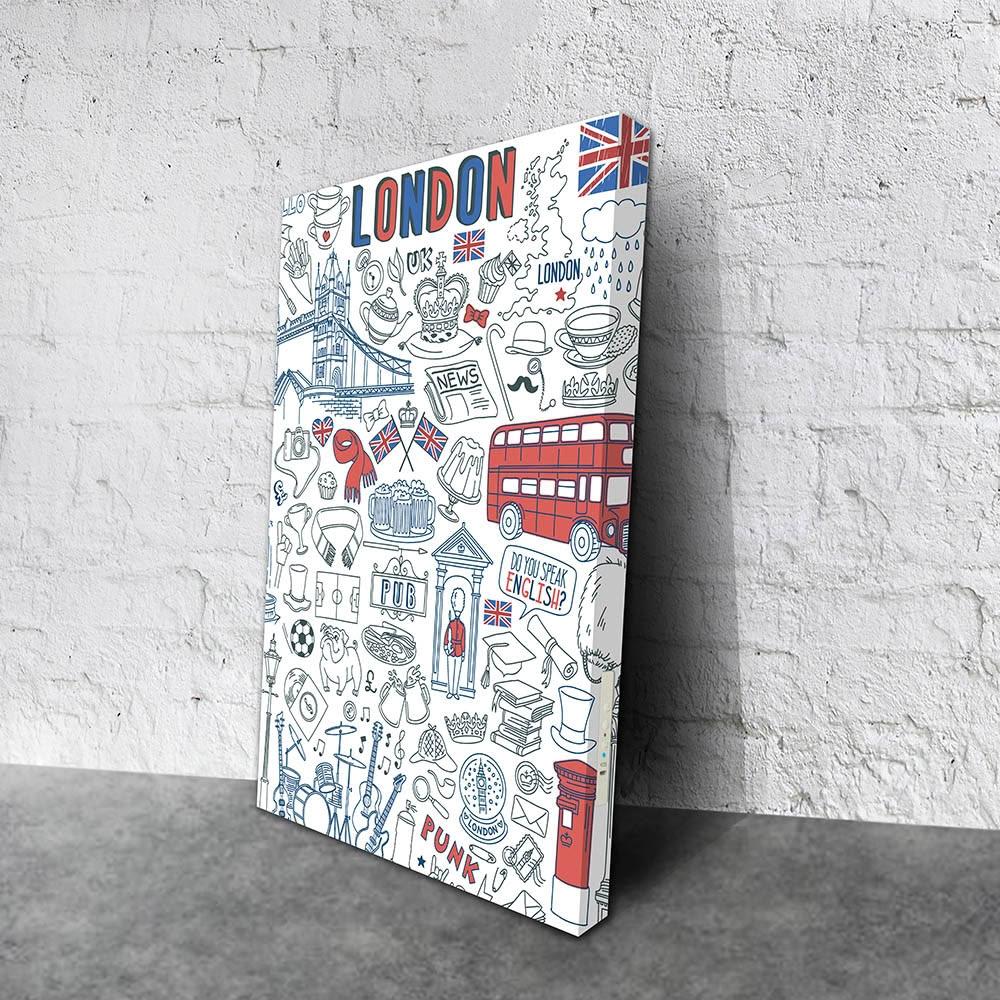 日本 VisualSonic 藍牙畫布音箱 (小)-城市映象風格/共2款