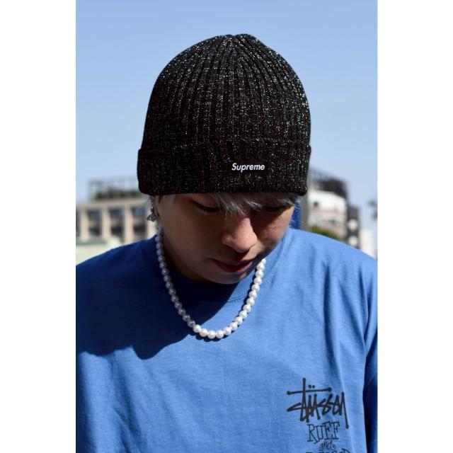 SUPREME】SUPREME 25SS OVERDYED BEANIE 小BOX LOGO 針織閃亮毛帽