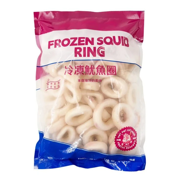 【魚大俠】生凍-IQF魷魚圈(1kg/包)-1H6A 魚大俠 SD051