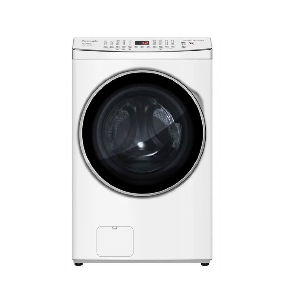 【Panasonic 國際牌】洗衣15公斤/烘衣10公斤 智慧聯網系列 溫水滾筒洗衣機 NA-V150MDH 冰鑽白 台灣公司貨