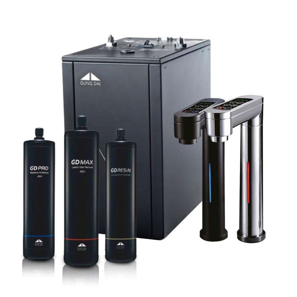 【GUNG DAI 宮黛】GD600 廚下型雙溫飲水機 (搭配 RO600 直出RO淨水器) 贈全台安裝服務