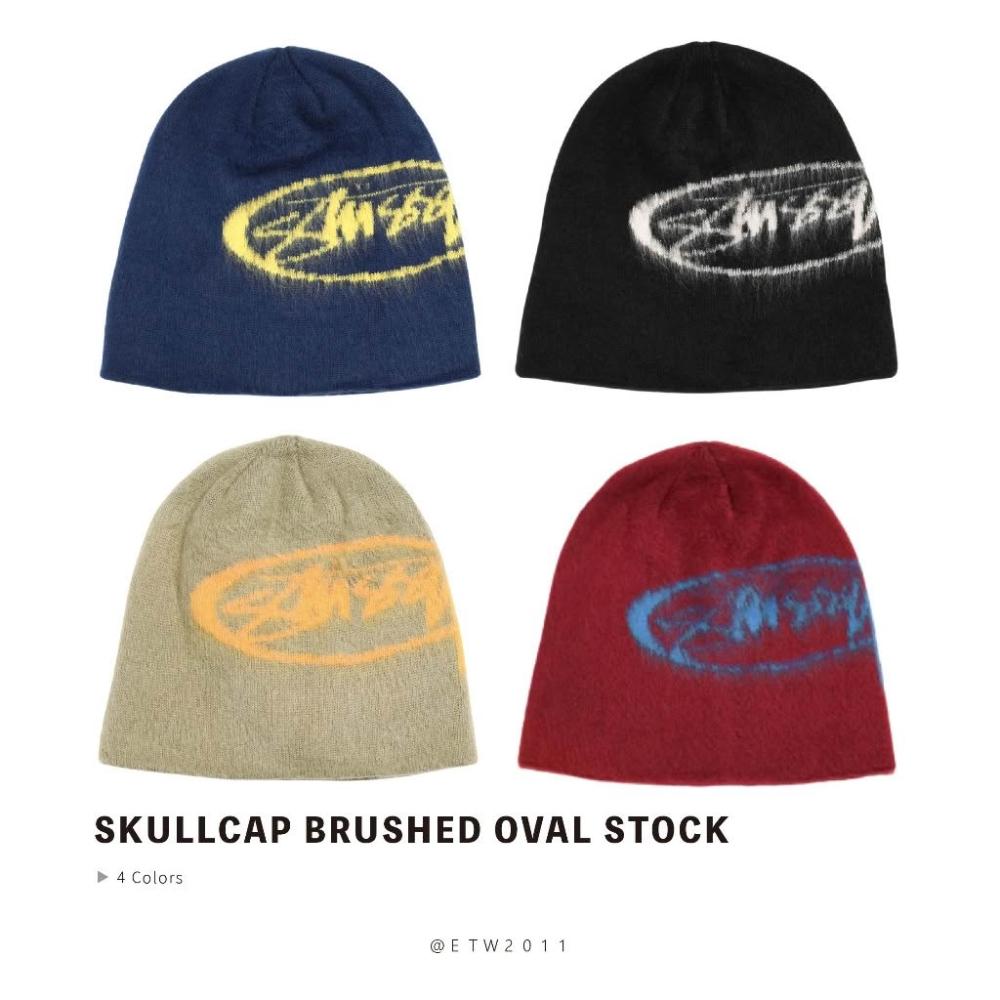 STUSSY】STUSSY 25FW SKULLCAP BRUSHED OVAL STOCK 毛帽冷帽馬海毛