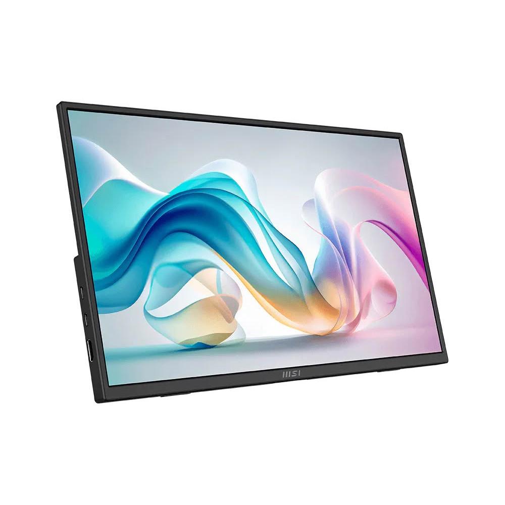 【MSI 微星】MSI PRO MP165 E6 商務隨身螢幕+鋁合金旋轉升降平板筆電支架(外接螢幕組)