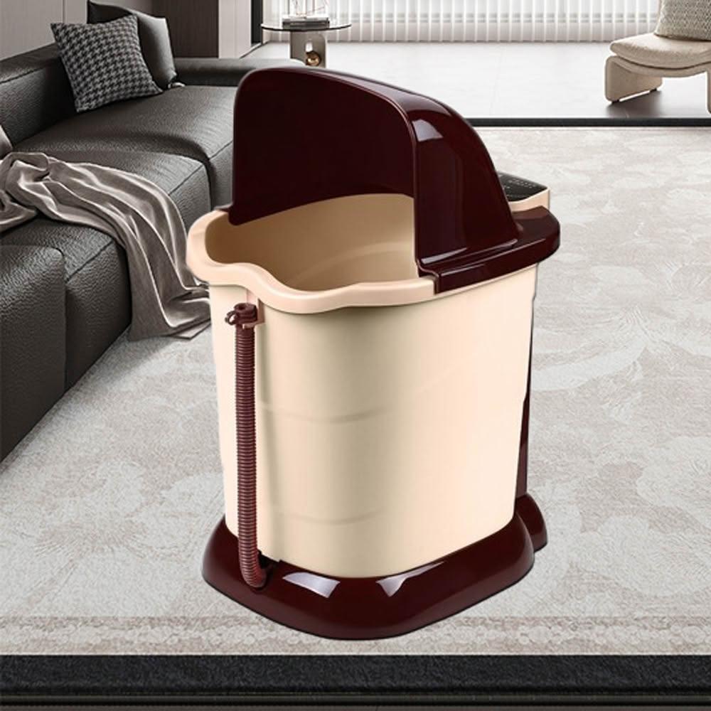 【Ogula 小倉】智能觸屏按摩滾輪泡腳桶 足浴桶 高桶泡腳機 足浴盆